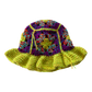 CUSTOM 1OFF CROCHET GRANNY SQUARE BUCKET